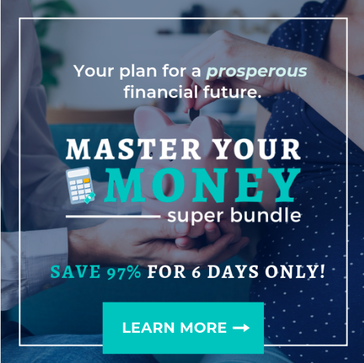 The Master Your Money Bundle is Live! I contributed my very first eBook to this bundle so I'm super excited. If you are looking to manage your money, this is the bundle for you. It's 97% off right now, here's my affiliate link if you're interested: ultimatebundles.com/sale/mymsb2019…