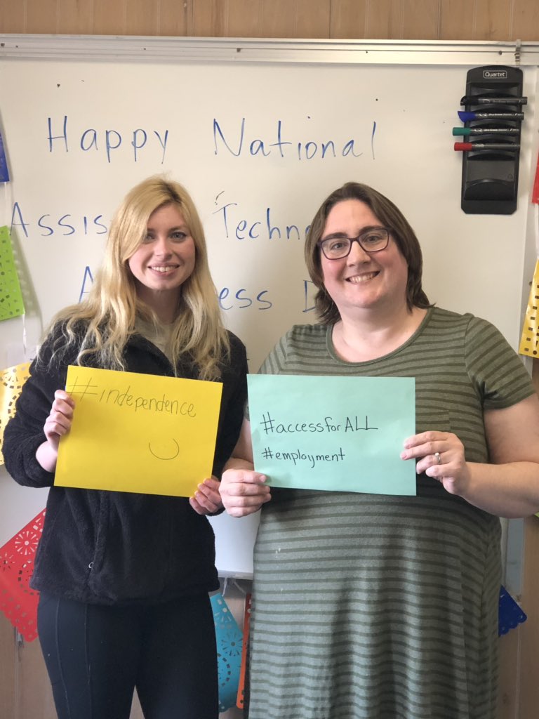 ATS_FCPS's tweet photo. Assistive Technology means so much to us! #ATS_FCPS #FCPS_CTS #ATAwarenessDay https://t.co/0AkK6U5Zfg