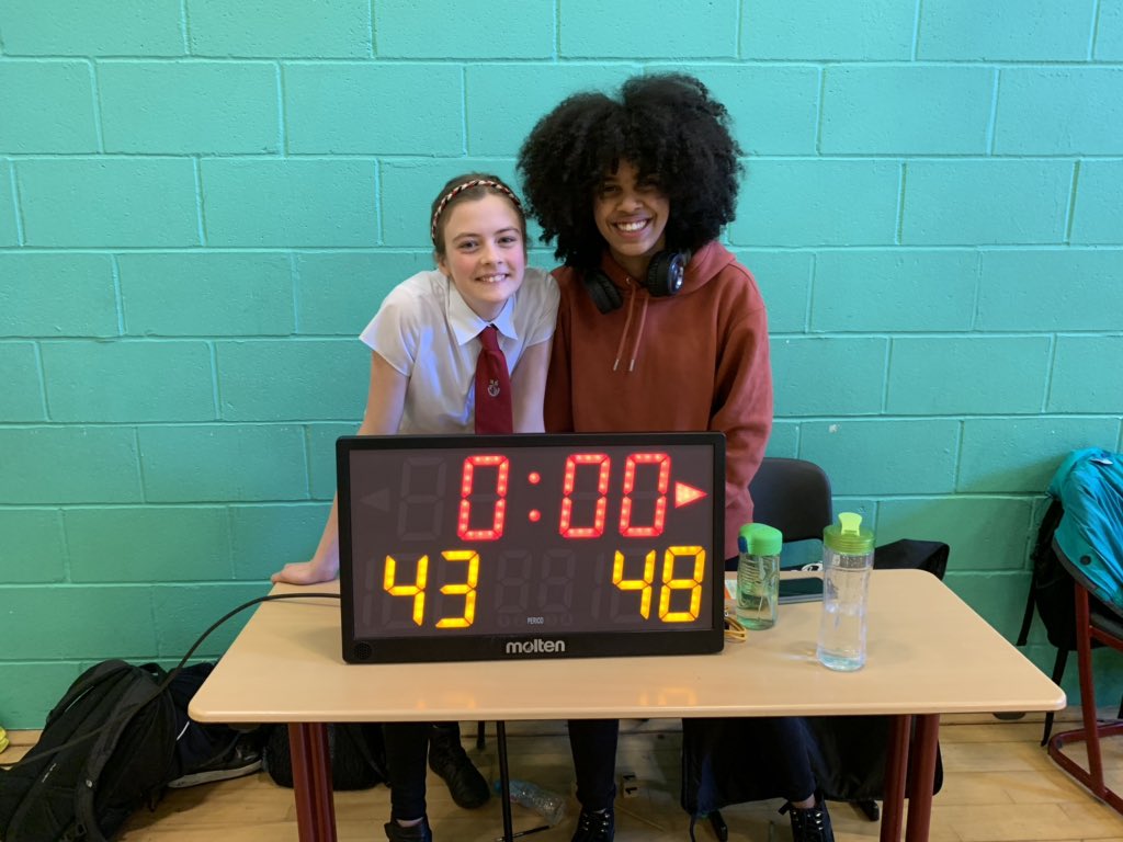 MissLaing_PE's tweet photo. Great turnout for our staff v pupil Basketball today! Thanks to all pupils and staff who were involved. A big thank you to our Ref and Score Keepers today. End score 43-48 to the Staff, better luck next time Pupils! ππ #staffforthewin @HillheadHS @HillheadHighPe https://t.co/pgzM9sAdG5