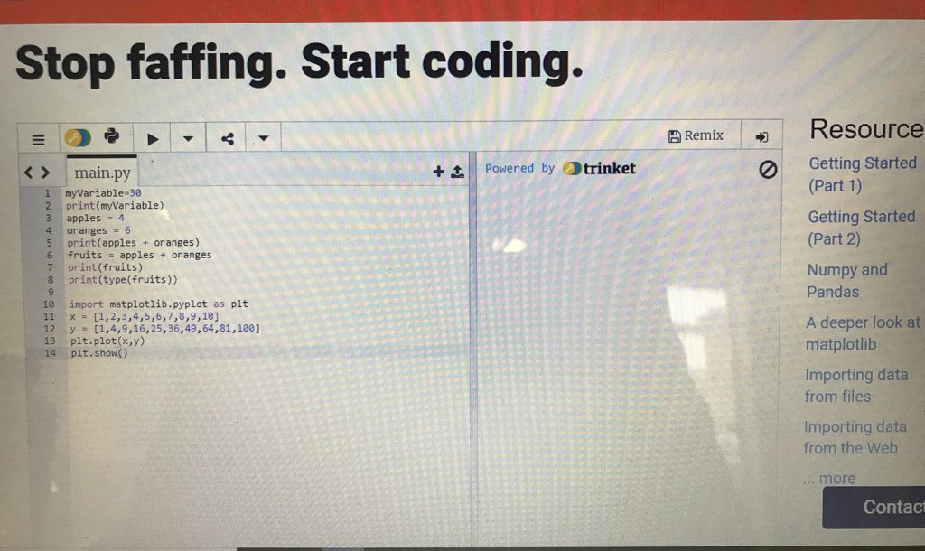 Sofia_Ric19's tweet image. First lesson in Python with @hipyliv #HelloPython