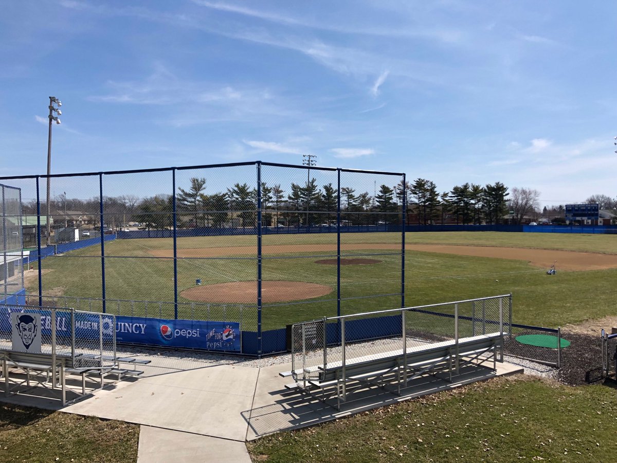 ScottDouglas26's tweet photo. Getting ready for home opener today against the Panthers of Palmyra. 5 PM start. https://t.co/ftXoPYNoSi
