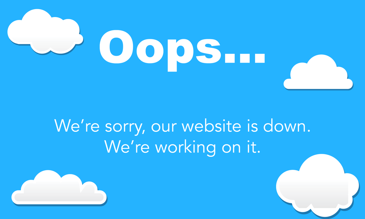 Our website it down!

We are working on it and should have it back up and running within the next week.

Sorry for any inconvenience.