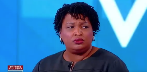 notcapnamerica's tweet photo. Stacey's face when Meghan says "we can't trust the FBI and CIA" lmao

Black people have no poker face https://t.co/vR25cDbNog