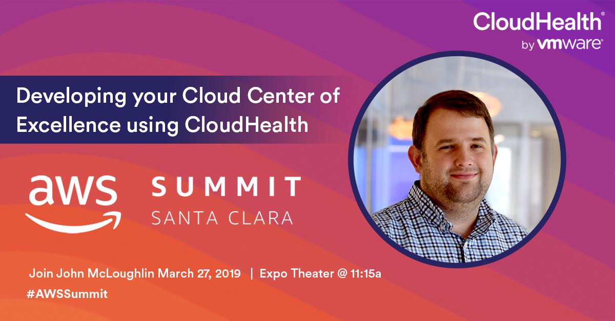 VMW_CloudHealth's tweet photo. Don't miss this #AWSSummit session in Santa Clara coming up! https://t.co/0Q3Y6xKp9t