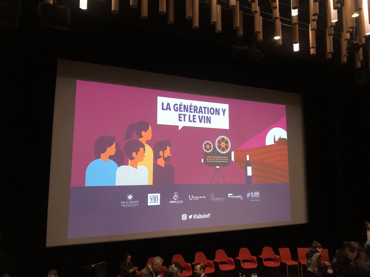 Débat / conférence avec <a href="/vinetsociete/">Vin & Société</a> à <a href="/laciteduvin/">Cité du Vin</a> sur la génération Y et le vin 😍