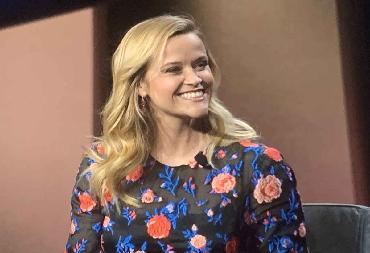 Thrilled to hear the amazing <a href="/RWitherspoon/">Laura.</a> at #adobesummit talk about <a href="/hellosunshine/">Hello Sunshine</a> and all her professional endeavors. Truly charming and inspiring!