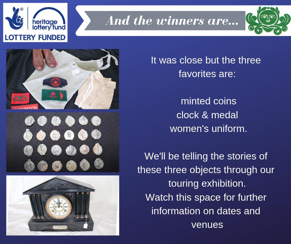 And the results are in!!
If you'd like to find out how the other objects in the vote scored, please go to Thurrock Museum's website: socsi.in/anjuZ

#TMcollectionsontour @HLFEOE  <a href="/thurrockcouncil/">Thurrock Council</a>  #ThurrockMuseum