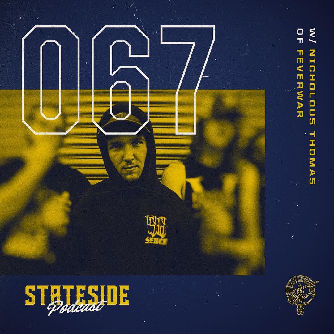 statesidemgmt's tweet photo. #067 of the #statesidepodcast Available now! @Feverwar @RevivalRecs #revivalrecs https://t.co/o0UG9CCCPN