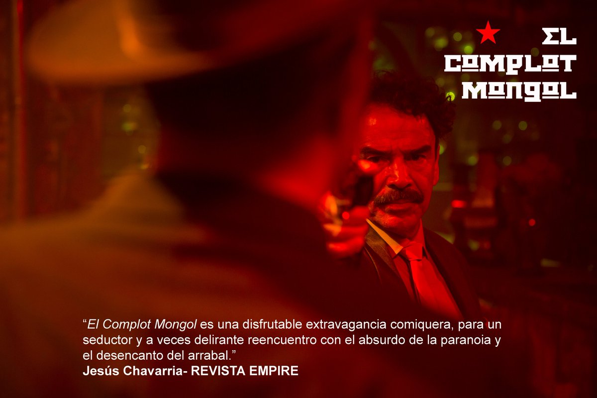 MongolComplot's tweet photo. Gracias @jchavarria_cine @RevistaEmpire
@ComplotMongolMx estrena 18/Abril @CinepolisDist @Cinepolis #PincheIntrigaInternacional
@DamianAlcazar @Delamori @EugenioDerbez @chabelooficial @RobertoSosaMx @aribrickman @moiarizmendi @RamonMedina @hectorkotsi @romupi @faisirrito https://t.co/7kLT2xVurq