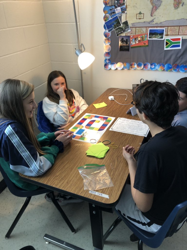 MsT_Mustangs's tweet photo. Playing energy transformation games in #kms_science thanks @SudovskyL @LaceyHerring17 for coming up with this idea! @Killian_MS https://t.co/t69SqHPVaC