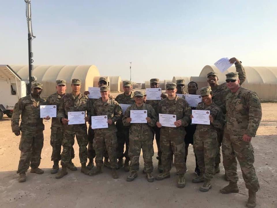 GeorgiaGuard's tweet photo. Congratulations to the @48thIBCT graduates of the Basic Leadership Course! https://t.co/6WKas2CrzF