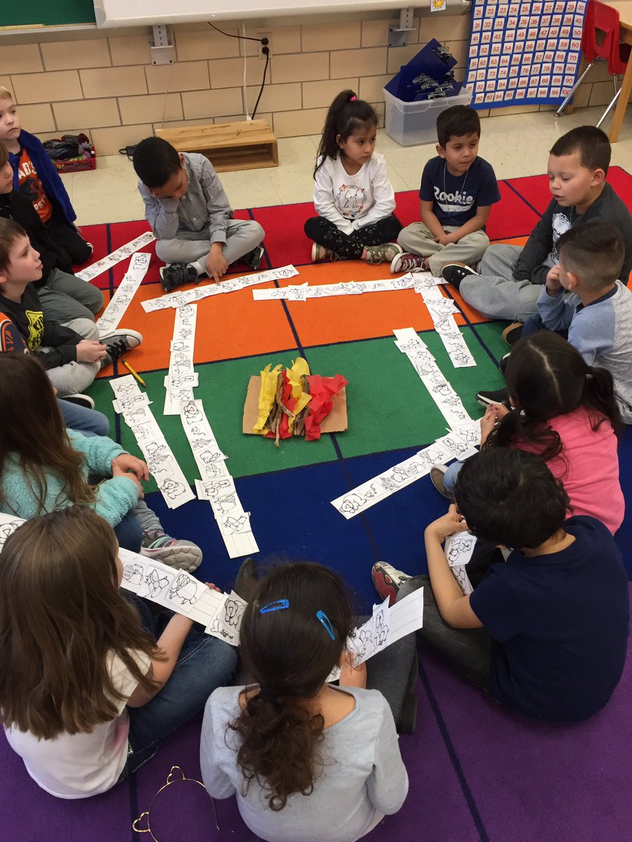 Ss are taking turns retelling one of our favorite stories around a campfire! <a href="/pat3303/">Patrick Callaghan</a> <a href="/canstafford/">Candice Stafford</a> <a href="/Swindy1615/">Dr. Heather Swinder</a>