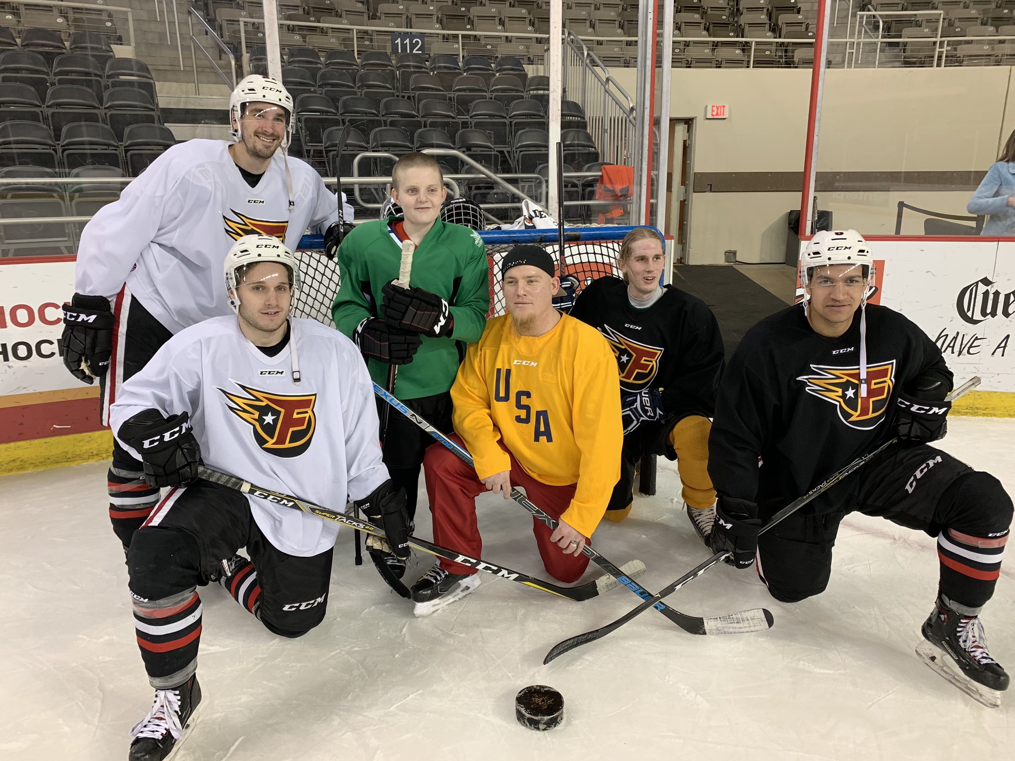 Indy Fuel on X: The crew from Indiana Blind Hockey stopped by after practice to give our guys a quick demonstration. Head to to learn more about this amazing discipline. /