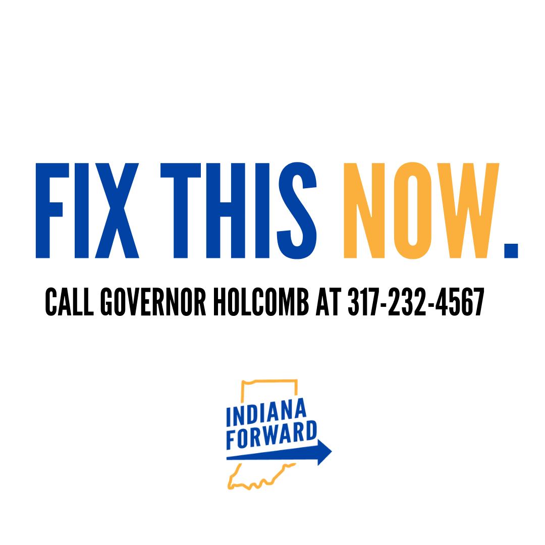 IndianaForward's tweet image. For Indiana’s bias crimes law to be effective, it must include the FULL list of characteristics that our campaign is advocating for. CALL GOVERNOR HOLCOMB NOW and express why Indiana deserves better. #INLegis #IndianaForward