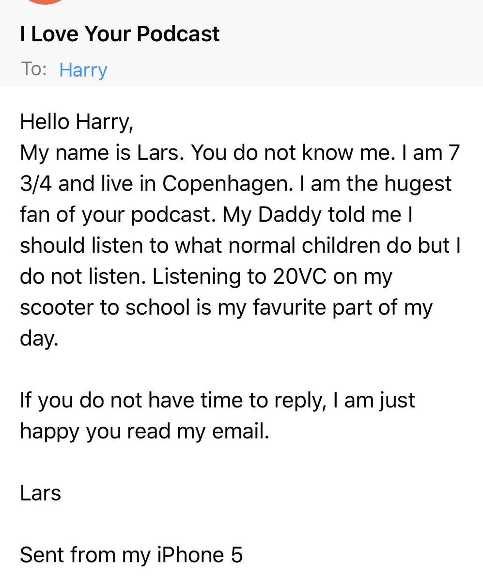 Harry Stebbings tweet media