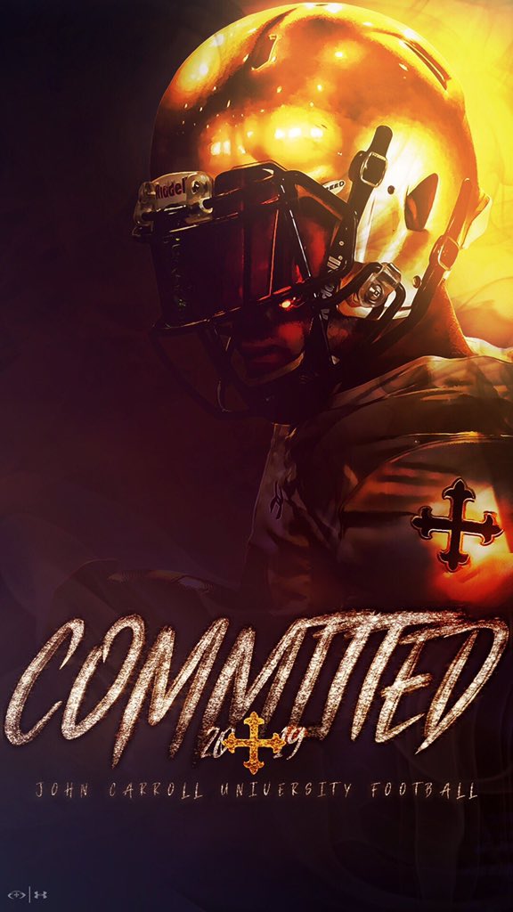 Grayson56Myers's tweet image. I’m excited to announce that I’ve committed to John Carrol University to further my academic and athletic career! Thank you to everyone that’s helped me throughout this process. Go Blue Streaks! @JDever43 @JCUFootball @RickFinotti