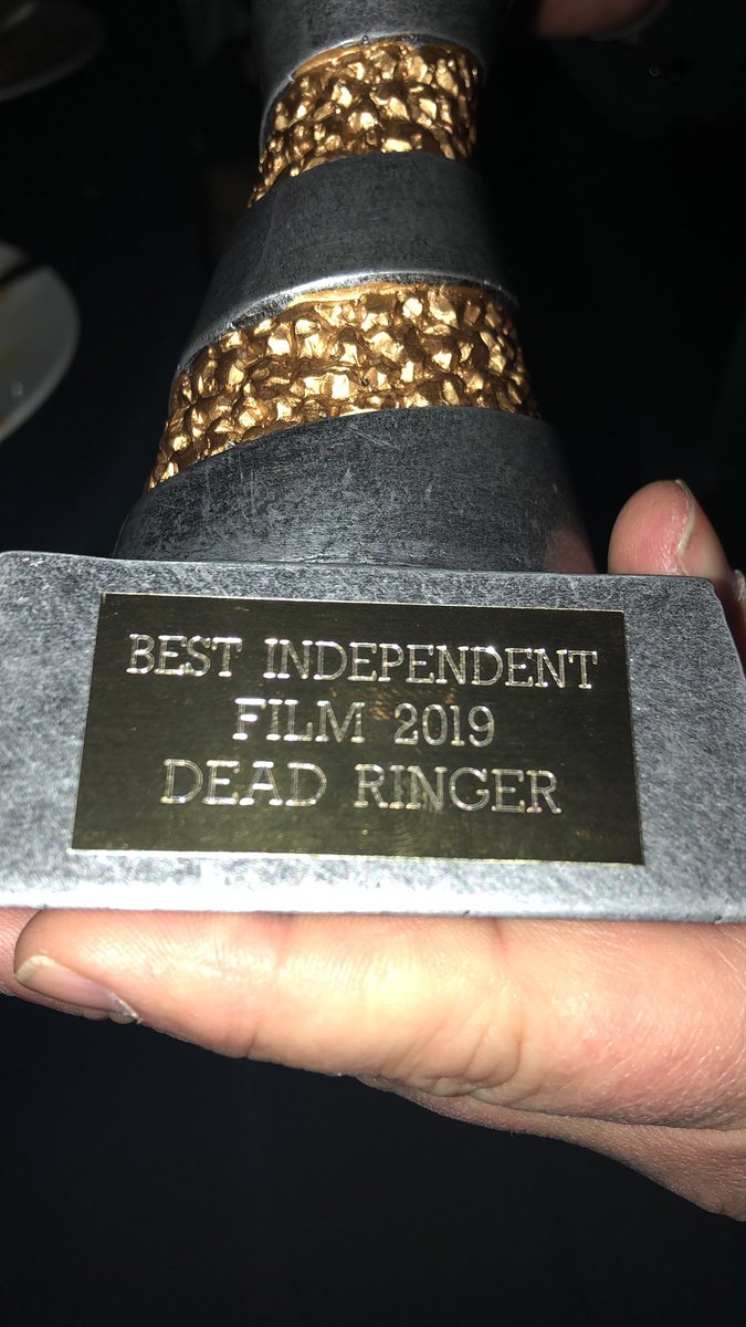 amaradatia's tweet photo. We won best independent film at @NATFilmAwards for @deadringerfilm 🙏🙏🙏 https://t.co/HfOpEfQe0f