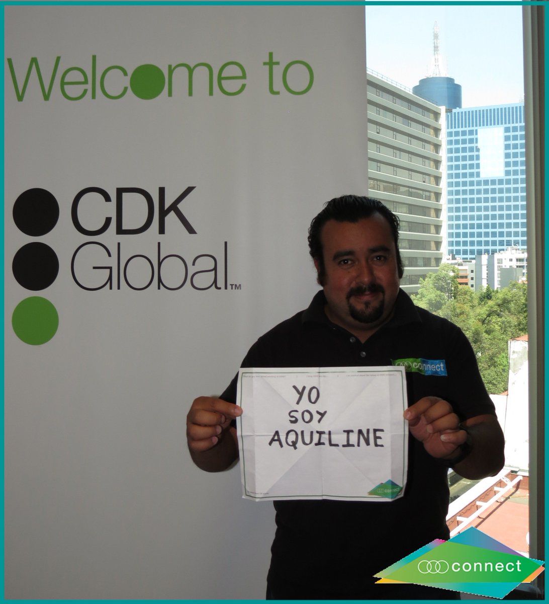 ConnectMexico's tweet photo. #cdkconnect #ConnectMexico #ConnectWeek #TeamWork #Happy #Ideas https://t.co/JAr9DjS80R