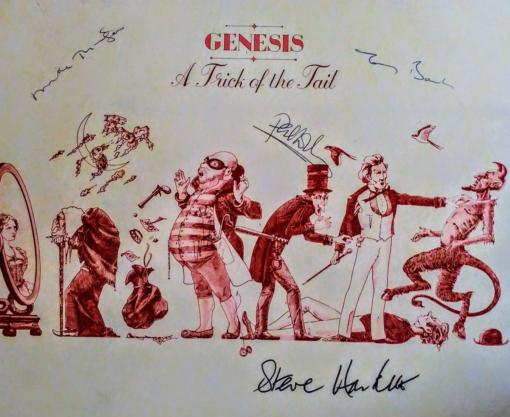 Happy birthday Tony Banks! Get together with Phil Mike and Steve soon! 