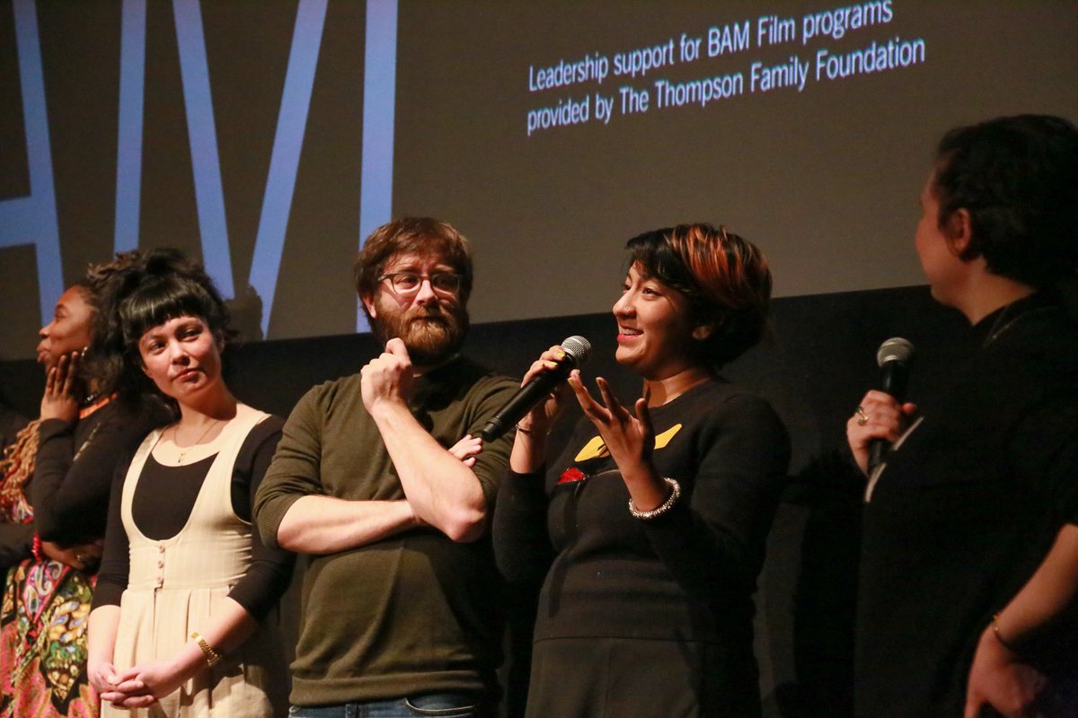 bureauworks's tweet photo. w/ @BAMfilmBrooklyn, @AngelineGragzin, @bmonetofficial, Erin Vassilopoulos, @motionxpictures, @xahaas, @anuvalia, @brandnewfarihah, @JeffReichert9, Hiran Balasuriya, @milowladek, @veenarao. https://t.co/HF5jBedjJ7