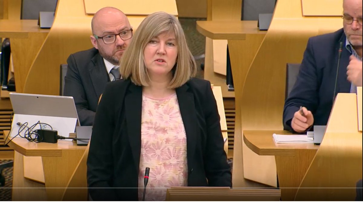 ScotLINK's tweet photo. Important debate today in @ScotParl led by @scotgp on the #climatemergency. Thank you to @AlisonJohnstone for noting important findings of the @ScotLINK & @WWFScotland #NatureonRedAlert report highlighting how Scotland's nature is already being impacted by climate change. https://t.co/8pYLMK2zm2
