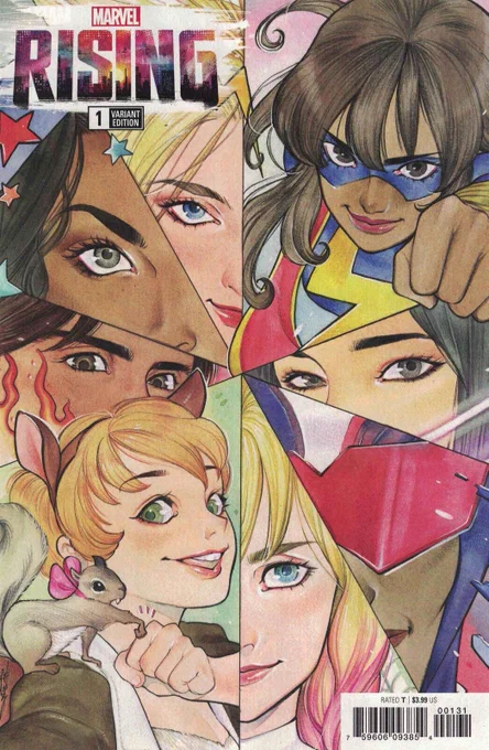 "Marvel Rising" cover is out! Did you get a copy? Post it and tag me!  #marvelrising #marvel @marvel 
