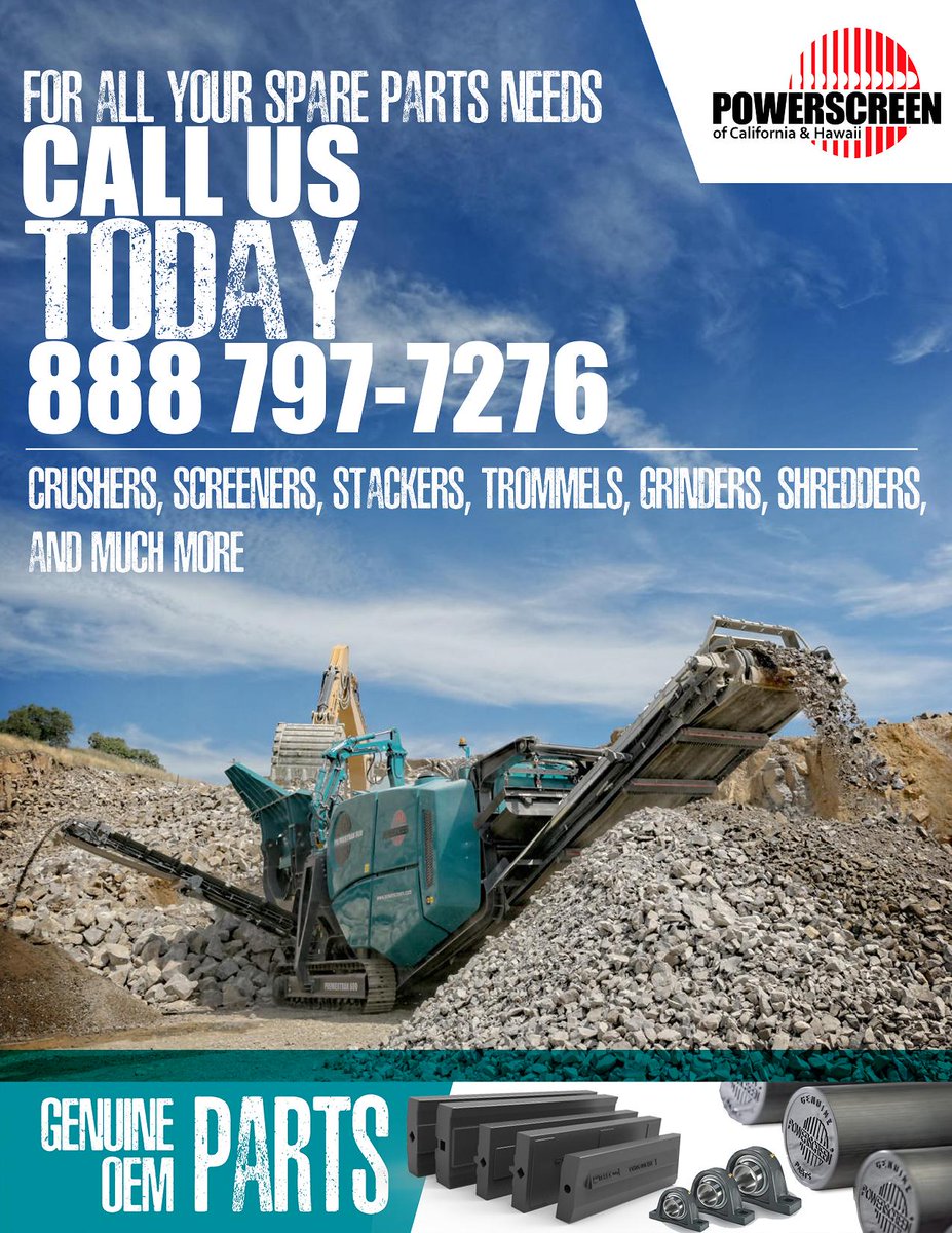 Powerscreen of California, Hawaii & Nevada tweet media