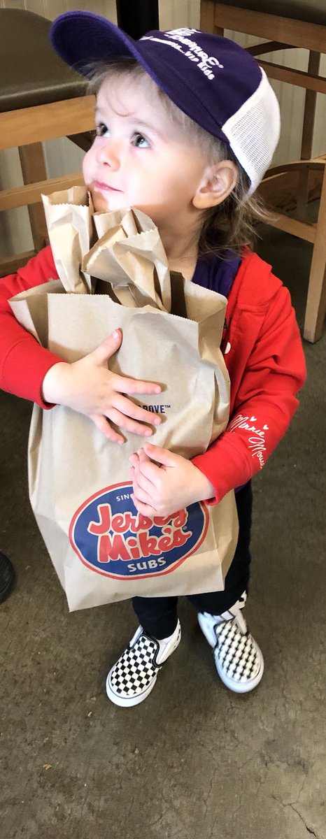 KendraGannon's tweet photo. Gainesville location, @PreciousDavi #bertsbigadventure #jerseymikes #Q997 #thebertshow https://t.co/j9aQ559d7j