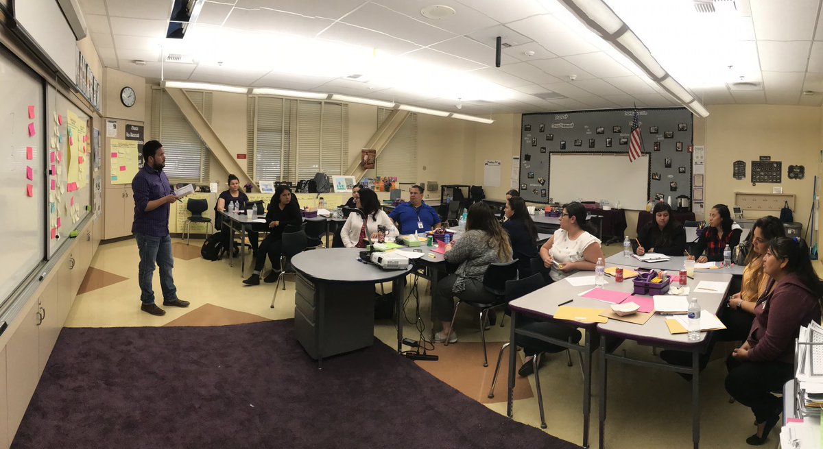 BethuneMSPride's tweet photo. @MooreSTEAM teachers, parents, administrators and @rafucius collaborating during the Public School Choice Review/Instructional Rounds focusing on our students' and teachers' mathematical practices! @LDSuperSouth https://t.co/ezEooWlXL4