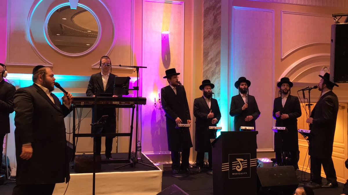 Shira Choir (@theshirachoir) on Twitter photo #ACTIONSHOTS 📸 Lively wedding at <a href="/ateresavrohom/">Ateres Avrohom</a> last night! Joining forces with <a href="/LevyFalkowitz/">Levy Falkowitz</a> and <a href="/YossiShtendig/">Yossi Shtendig</a>! #SheerVocalTalent 🎤
<a href="/TheShiraChoir/">Shira Choir</a> <a href="/breuerchesky/">Chesky Breuer</a> <a href="/YankyUngar/">Yanky Ungar</a> #ACTIONSHOTS 📸 Lively wedding at <a href="/ateresavrohom/">Ateres Avrohom</a> last night! Joining forces with <a href="/LevyFalkowitz/">Levy Falkowitz</a> and <a href="/YossiShtendig/">Yossi Shtendig</a>! #SheerVocalTalent 🎤
<a href="/TheShiraChoir/">Shira Choir</a> <a href="/breuerchesky/">Chesky Breuer</a> <a href="/YankyUngar/">Yanky Ungar</a>