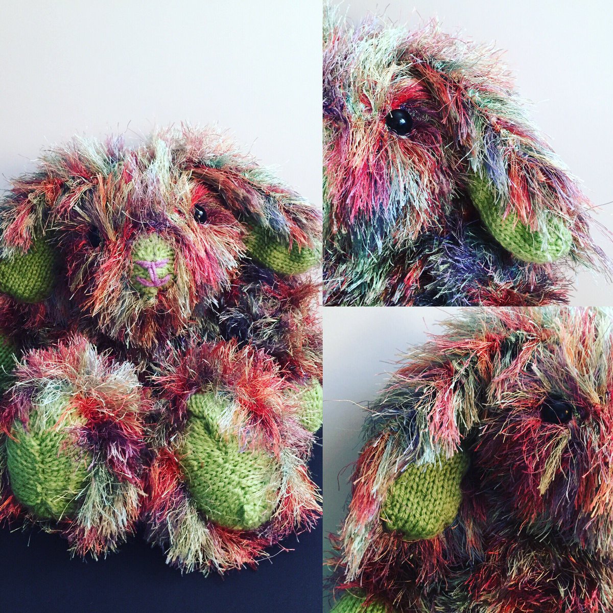 Knit Easter Bunny #knit #knitting #knittersofinstagram #easterbunny #knittoys #gaylaknits #knitbunny