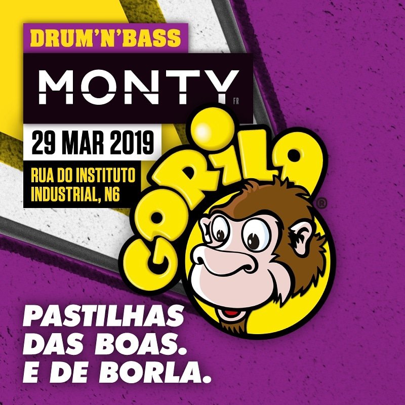 konnectpt's tweet image. Pastilhas das boas e de BORLA!
Os próximos eventos vão ser mais saborosos com as @PastilhasGorila.

Dia 29 de Março já vai haver pastilhas para todos 🎉🎉🎉

#konnect #kalimodjo #pastilhas #gorila #lisbon #drumandbass #bubblegum #free
