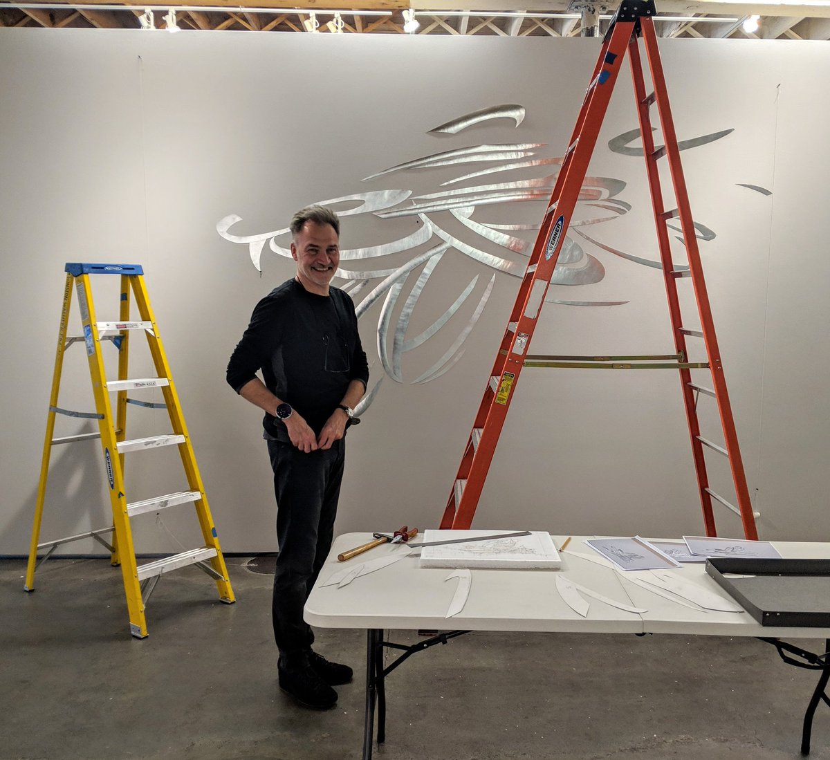 WinstonWachter's tweet image. Seattle: #installweek @andreaskocks #openingnextweek Wed April 3rd 6-8pm #dontmisstheparty #winstonwachterseattle