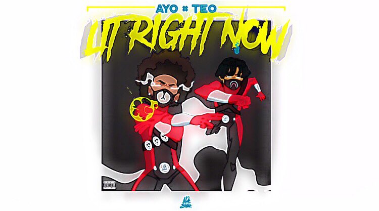 AYOBOWLESVU's tweet photo. New single “Lit Right Now” comin soon ‼️👀💯🔥 #ayoandteovu https://t.co/SizfvSnUm4