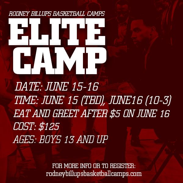 CampBillups's tweet photo. Come test your skills for against players from around the country at the Rodney Billups Elite Skills Camp! Sign up today at https://t.co/TD5GDFSghG https://t.co/mYFwFYheiG