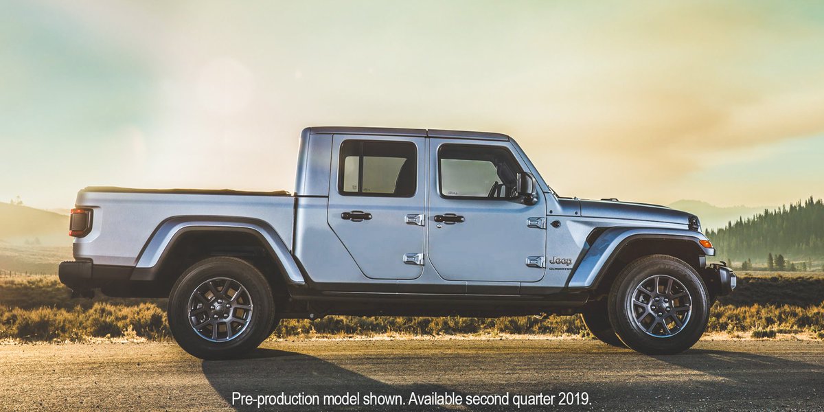 Jeep's tweet photo. Profile on point. #JeepGladiator https://t.co/wwc5ssvi6X