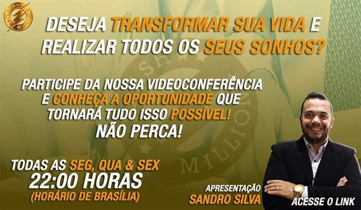 flashmillion's tweet image. TRANSFORME SUA VIDA E REALIZE SEUS SONHOS!

Acesse o link:
 flashmilliongroup.myownmeeting.net
.
.
.
.

#vempromeumundo #eusouflashmillion #vempraflashmillion #umnovomundoteespera