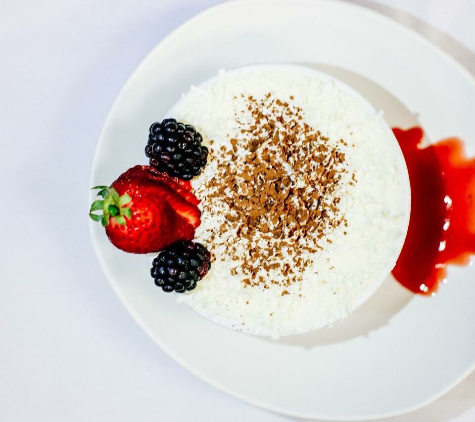 Not your average tiramisu!

Pictured here is our Godiva White Chocolate Tiramisu😍

So creamy &amp; delicious🤤