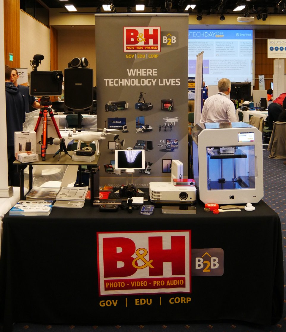 DusKodak3's tweet photo. The Kodak Portrait presented in in the @BHPhotoVideo booth at the #edtech19 @IthacaCollege last Thursday, the printer and full line of filament sparked loads of interest from multiple university educators and  local school districts. https://t.co/XiqGMs3beS