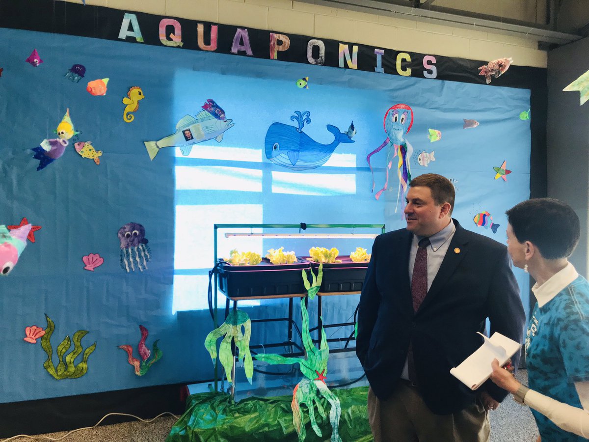 Such a pleasure to join <a href="/stephbishop95/">Stephanie Bishop</a>, Superintendent Williams, <a href="/lpennycuff/">Lisa Pennycuff</a> and the Prince George County Schools team to showcase the school’s #PBL Expo to our State Superintendent <a href="/DrJamesLane/">James Lane</a>! Thank you <a href="/PBLWorks/">PBLWorks</a> #PBLWorks #HQPBL #PBLspace #VAis4Learners