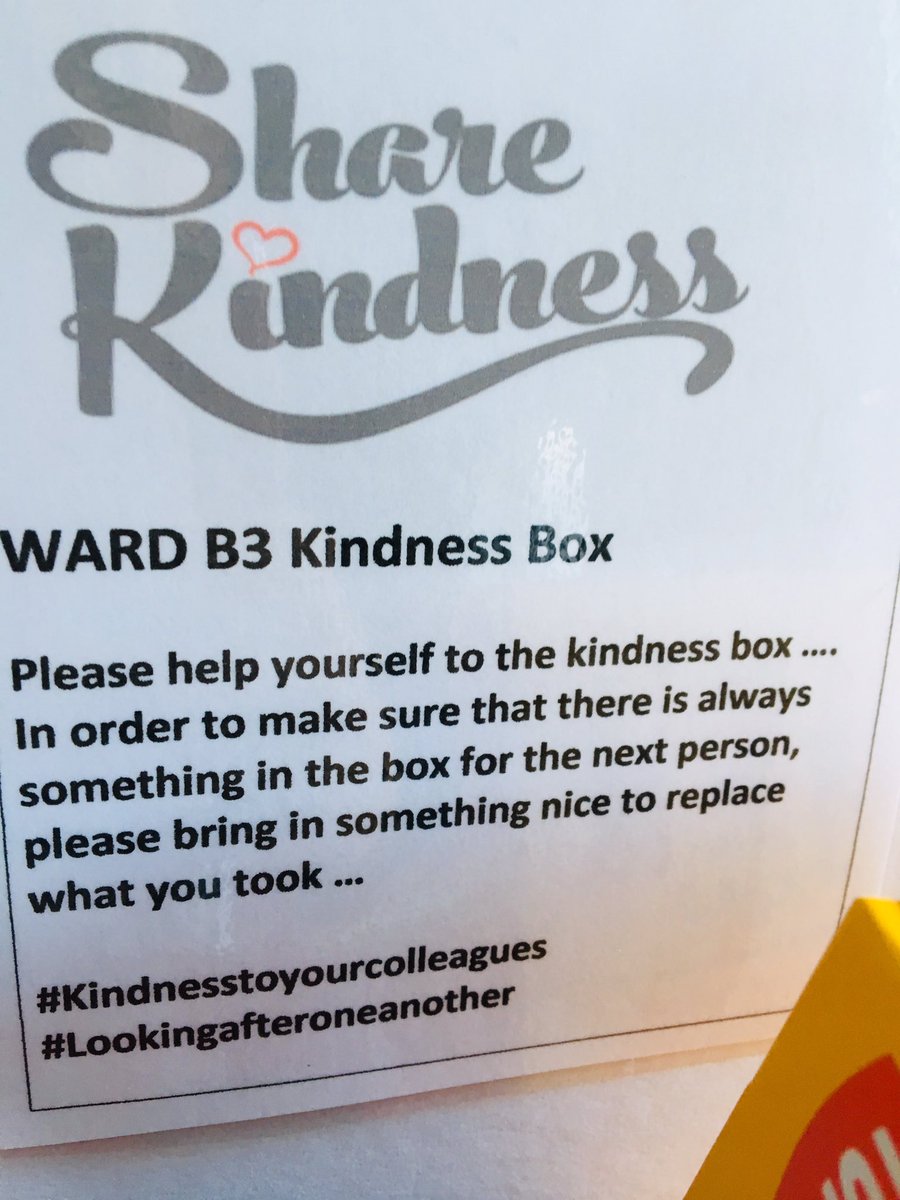 kmljjj's tweet photo. Another break room kindness box going out tomorrow morning @boltonnhsft
#AcuteAdultCareDivision
#kindesstoyourcolleagues
#Lookingafteroneanother
Loving the fact that teams are replenishing these for eachother ... once we start them off 🙌
@bridgetlees1 https://t.co/d8fsPoEycx