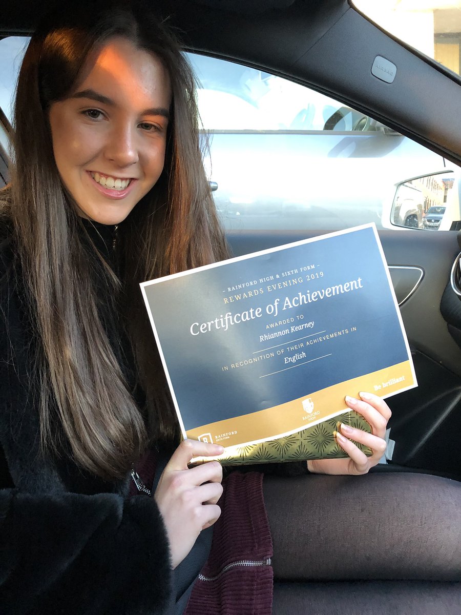 Extremely proud tonight! Huge thanks to <a href="/RainfordEnglish/">Rainford English</a> for supporting Rhi to be the best she can be. #proud #thatsmygirl