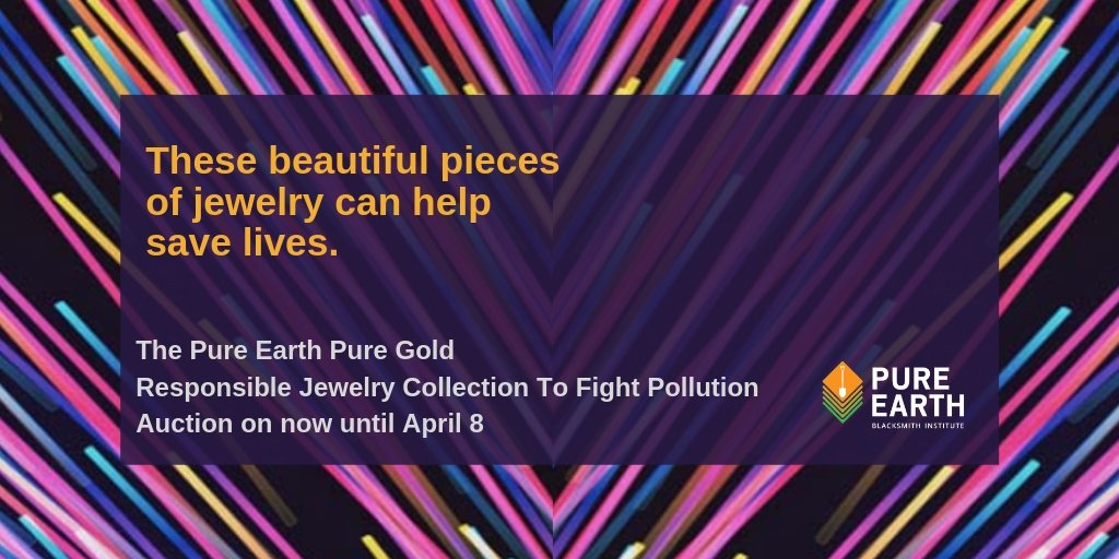 PureEarthNow's tweet photo. Announcing the launch of the 4th #PureEarthPureGold #ResponsibleJewelry collection, featuring #ModelMafia Activists wearing pieces from over 30 designers. Help us #SolvePollution in the fashion industry & beyond. Auction closes April 8 #ModelActivist https://t.co/RsFt8fO1i2 https://t.co/Xi7oFZ9jqU