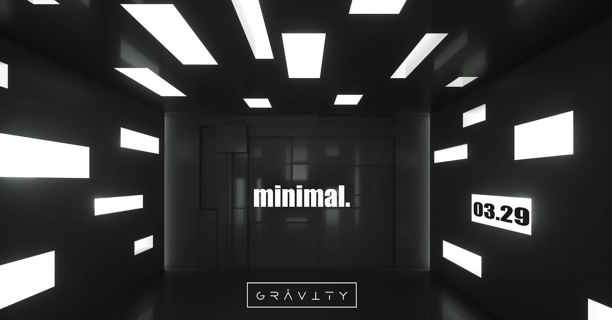 #minimal #minimaltechno this Friday at Gravity Nightclub in #Houston #texas