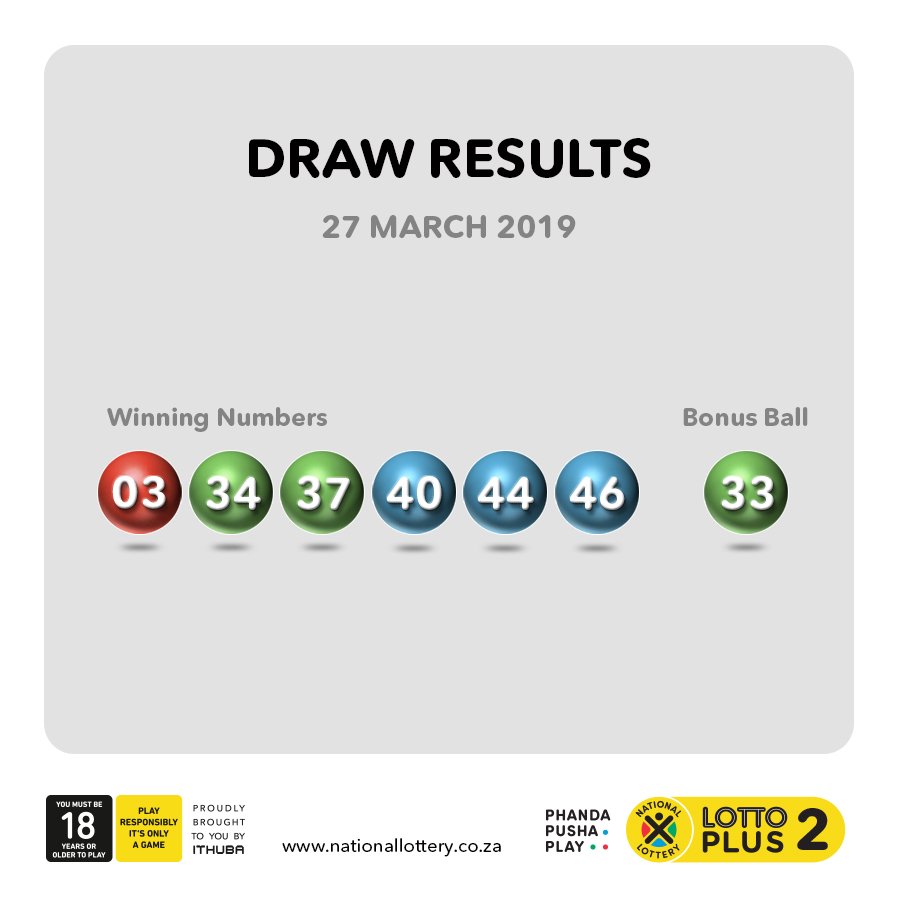 lotto numbers 27th march 2019