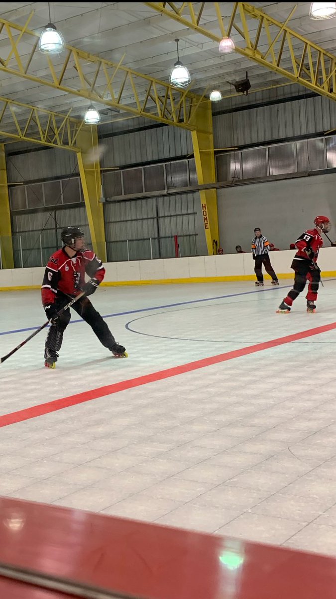 Tonight: Game 1 of a best of 3 vs. Robert Morris University for the Tier 3 WPICHL Championship. Puck drop at 9:30!!! #BRINGTHEHEAT 🔥🔥🔥