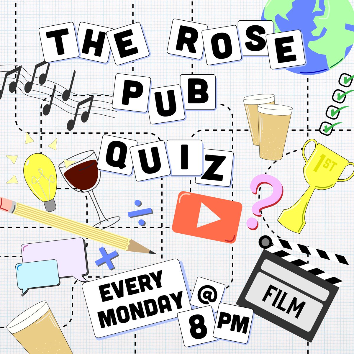 therosese14's tweet photo. WIN! A £1000 bar tab! Our current jackpot in our pub quiz has just tipped over the £1000 mark. For your chance of winning be sure to get down this coming Monday from 8pm! @quizlivetonight 
#TheRose #Rose #RosePub #Pub #Beer #Wine #WIN #PubQuiz #Jackpot #Quiz #Quizes #London https://t.co/kdJQ8S1l9b