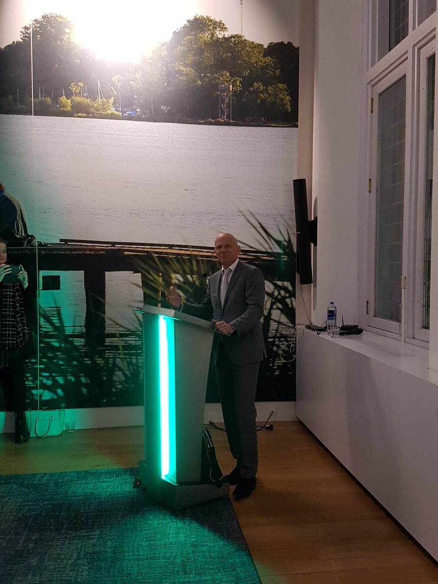 Great welcome to <a href="/Rotterdam/">Gemeente Rotterdam</a> by Deputy Mayor <a href="/bertwijbenga/">Bert Wijbenga</a> for the 170 city representatives &amp; lighting professionals from 35 #cities attending #LUCIcmRotterdam                                           #LUCInetwork