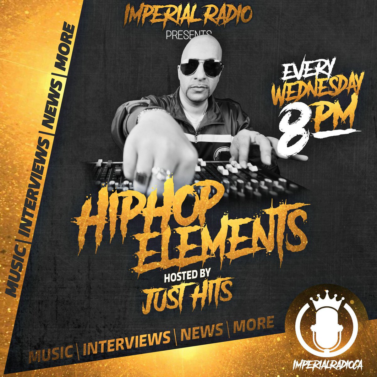 ImperialRadioCA's tweet photo. Tonight 5pm PT 8pm ET
Join your host @justhitsadonis on #HipHopElements #AllcityRadio for the hottest Hip-Hop music, news, interviews and more.
Tune in: https://t.co/xtVEqWHAFo
__________________________
Music submissions: justhits@therealiumg.com *MP3 only* https://t.co/JwxvxxRo7v