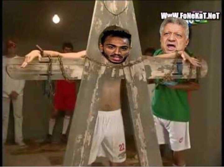 خبر عاجل: انباء عن الحكم علي  كهربا بالجلد سبعون جلدة وتغريمه مائة ناقه حمر لانه كان يشرب الكازوزا🙈 اجل الكازوزا اثناء التدريب تبآ لك يا كهربا سكلتك امك 😂😂
 والسلام عليكم ورحمة الله وبركاته😂😂😂😂 pic.x.com/RLKSY1GrsE